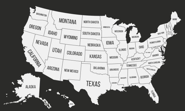 the names of the states in America